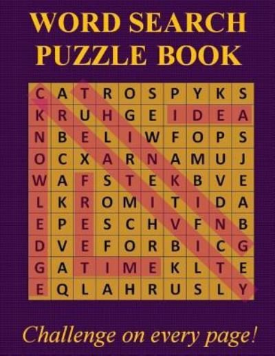 Cover for Y Vereta · Word Search Puzzle Book (Paperback Bog) (2017)