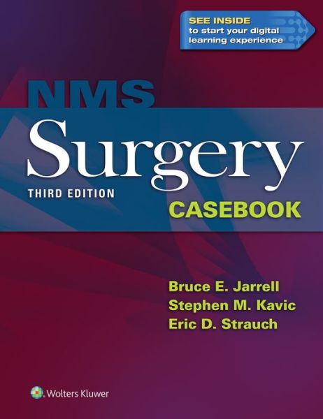 Cover for Jarrell, Bruce, M.D. · NMS Surgery Casebook - National Medical Series for Independent Study (Paperback Book) (2021)