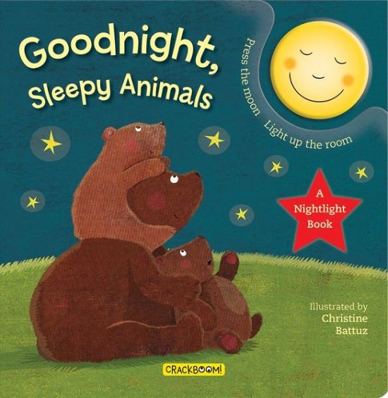 Cover for Christine Battuz · Goodnight, Sleepy Animals: A Nightlight Book (Board book) (2016)