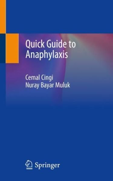 Cover for Cemal Cingi · Quick Guide to Anaphylaxis (Pocketbok) [1st ed. 2020 edition] (2020)