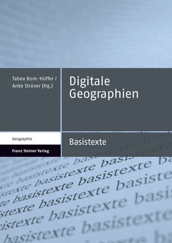 Cover for Tabea Bork-Hüffer · Digitale Geographien (Paperback Book) (2021)