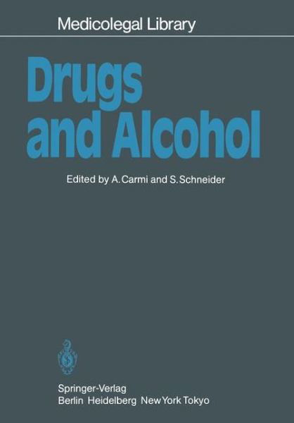 Cover for Amnon Carmi · Drugs and Alcohol (Taschenbuch) (1985)