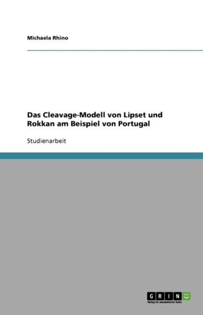 Cover for Rhino · Das Cleavage-Modell von Lipset un (Bok) [German edition] (2009)