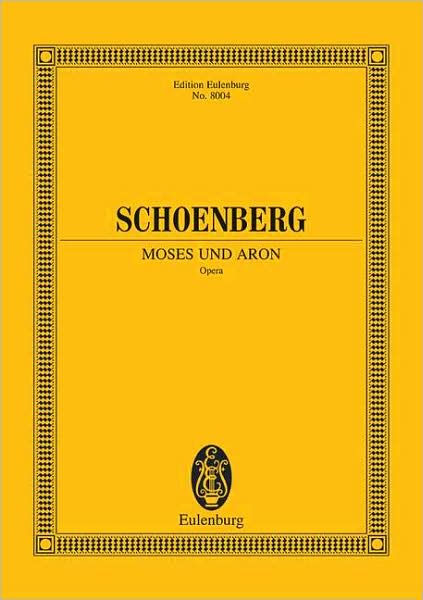 Cover for Arnold Schoenberg · Moses Und Aron (Paperback Book) (1984)