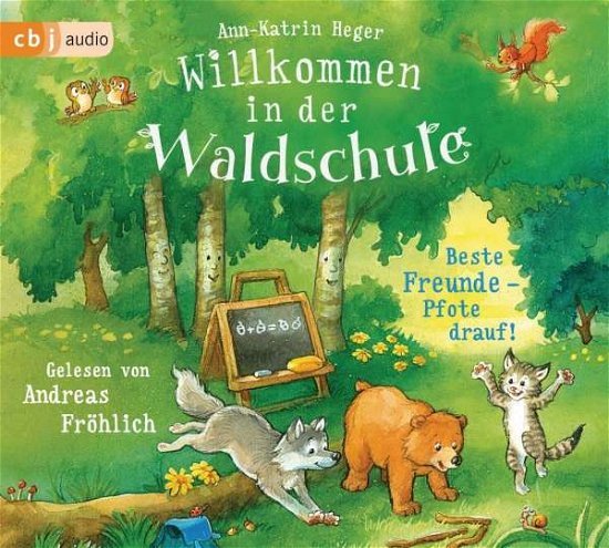 Cover for Ann-Katrin Heger · CD Willkommen in der Waldschule Beste Freunde Pfote drauf! (CD)