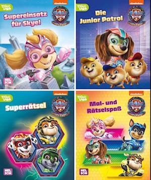 Cover for 4er-bundle Paw Patrol · Mighty Movie 1-4 (Bok)