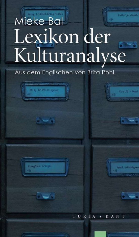 Cover for Bal · Bal:lexikon Der Kulturanalyse (Book)