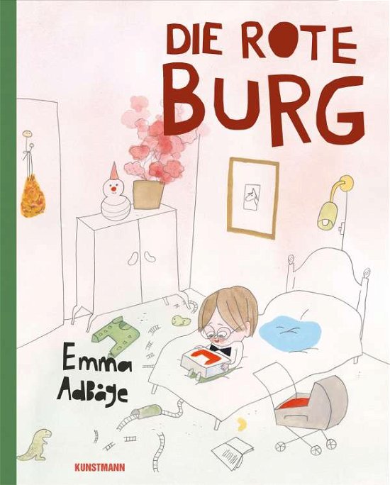 Cover for AdBåge · Die rote Burg (Bok)