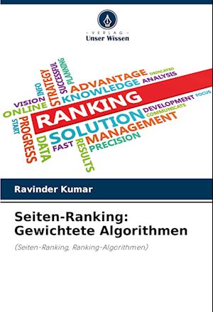 Cover for Ravinder Kumar · Seiten-Ranking: Gewichtete Algorithmen (Paperback Book) (2022)