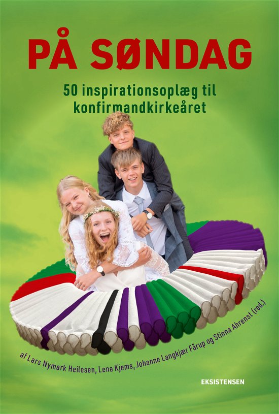 Cover for Lars Nymark Heilesen, Lena Kjems, Johanne Langkjær Fårup og Stinna Ahrenst · På søndag (Sewn Spine Book) [1st edition] (2021)