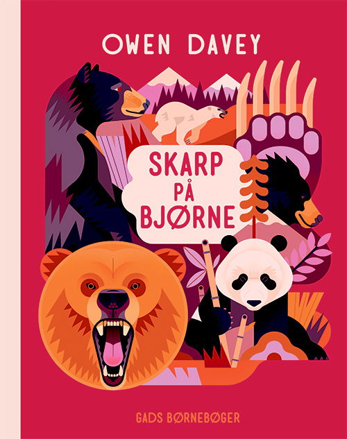 Cover for Owen Davey · Skarp på: Skarp på bjørne (Hardcover Book) [1º edição] (2024)