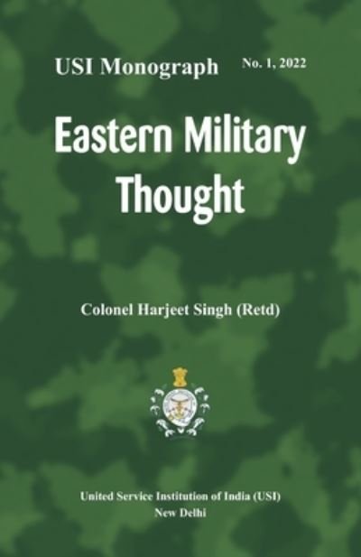 Cover for Col Harjeet Singh · Eastern Military Thought (Pocketbok) (2022)