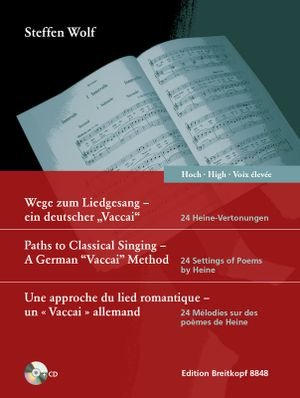 Cover for Wolf · Wege zum Liedgesang - hohe Stimme, (Buch) (2018)