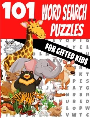 Cover for Fizzypzl Press · 101 Word Search Puzzles for Gifted Kids (Paperback Bog) (2020)