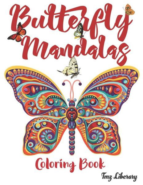 Cover for Tmz Liberary · Butterfly Mandalas (Paperback Bog) (2020)