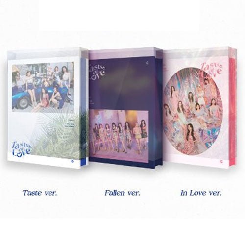 Cover for Twice · TASTE OF LOVE (10TH MINI ALBUM) (CD/Merch) [Bundle edition] (2021)