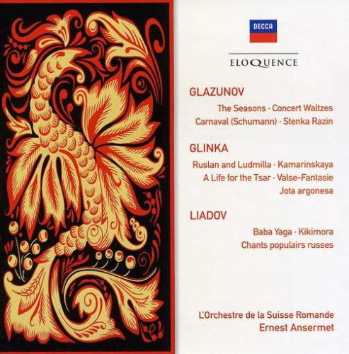 Cover for Ansermet · Seasons Opus 67 (CD) (1990)