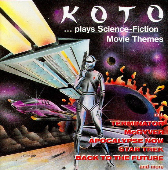 Cover for Koto · Koto Plays Science Fiction Movie Themes (LP) (2024)