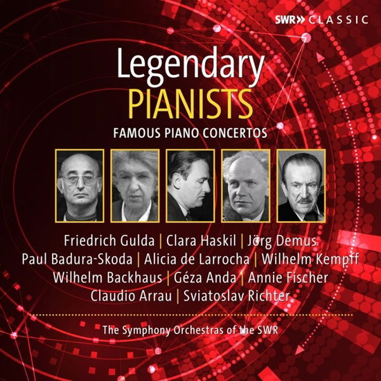 Legendary Pianists - Clara Haskil, Paul Badura-Skoda, Claudio Arrau - Música - SWR CLASSIC - 0747313943388 - 3 de março de 2023