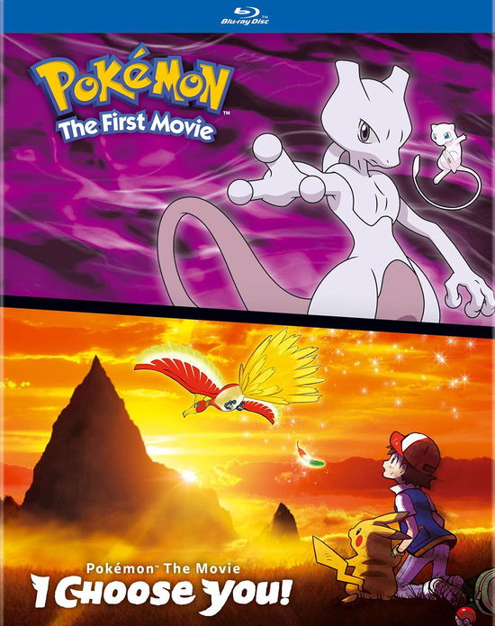 Cover for Pokemon Movies 1 &amp; 20 (Blu-ray) (2021)