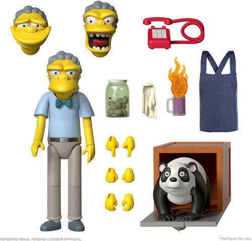 Cover for Simpsons · Die Simpsons Ultimates Actionfigur Moe 18 Cm (Spielzeug) (2023)