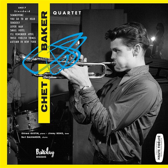 Cover for Chet Baker Quartet (LP) [Sam Records edition] (2012)