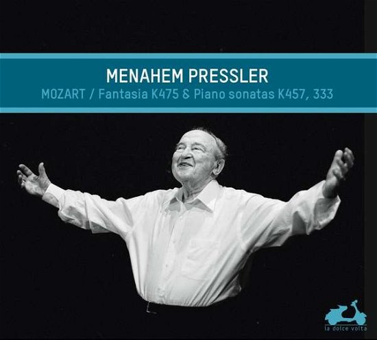 Cover for Menahem Pressler · Mozart: Fantasia K475 &amp; Piano Sonatas K457, 333 (CD) (2017)