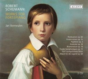 Werke Fur Fortepiano - Schumann / Vermeulen - Musiikki - ACCENT - 4015023242388 - tiistai 3. syyskuuta 2013