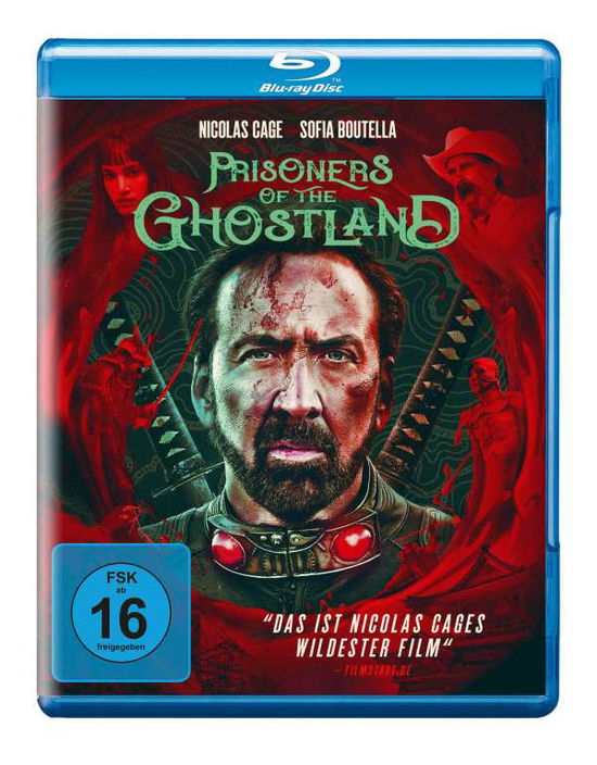 Cover for Nicolas Cage · Prisoners of the Ghostland (Blu-Ray) (2021)