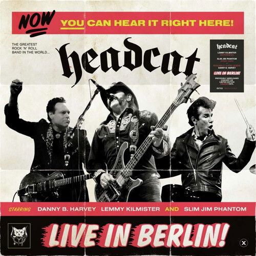 Cover for Headcat · Live in Berlin (LP) [Limited edition] (2023)