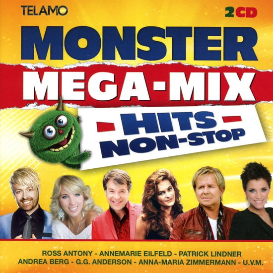 Monster Mega-mix Hits Non-stop - Various Artists - Música - TELAMO - 4053804203388 - 21 de julho de 2017