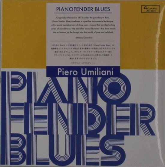 Piano Fender Blues - Piero Umiliani - Musik - JPT - 4545933156388 - 29. oktober 2021