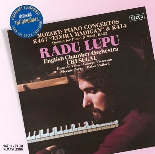Cover for Radu Lupu · Mozart:piano Concertos 21.k467 (CD) (2017)