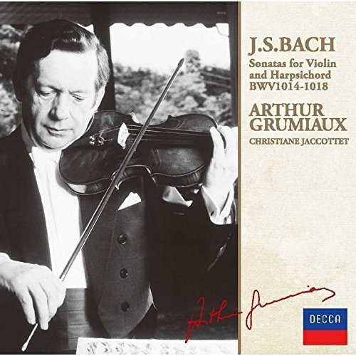 Cover for Arthur Grumiaux · J.S.Bach: Violin Sonatas Vol.1 (CD) [Japan Import edition] (2021)