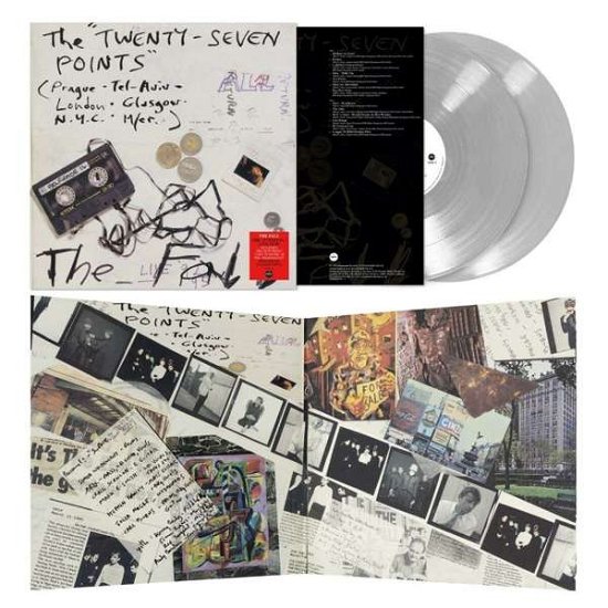 Cover for Fall · The Twenty-Seven Points: Live 92-95 (Live) (Clear Vinyl) (LP) [Coloured edition] (2021)