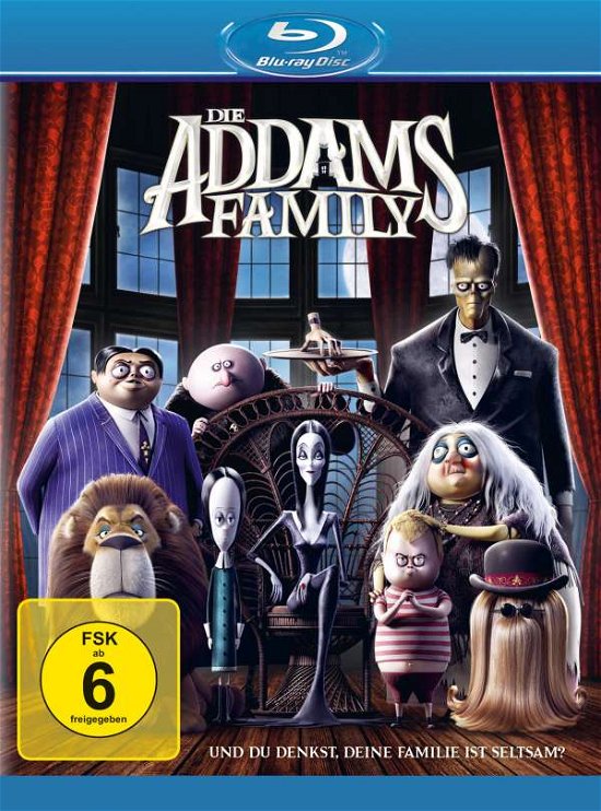 Cover for Keine Informationen · Die Addams Family-film (Blu-ray) (2020)