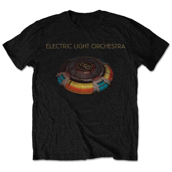 ELO Unisex T-Shirt: Mr Blue Sky Album - Elo ( Electric Light Orchestra ) - Produtos - ROFF - 5055979908388 - 7 de julho de 2016