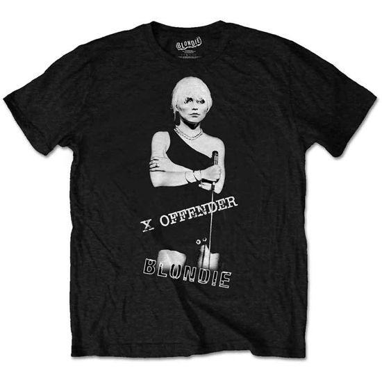 Blondie Unisex T-Shirt: X Offender - Blondie - Produtos - Easy partners - 5055979937388 - 