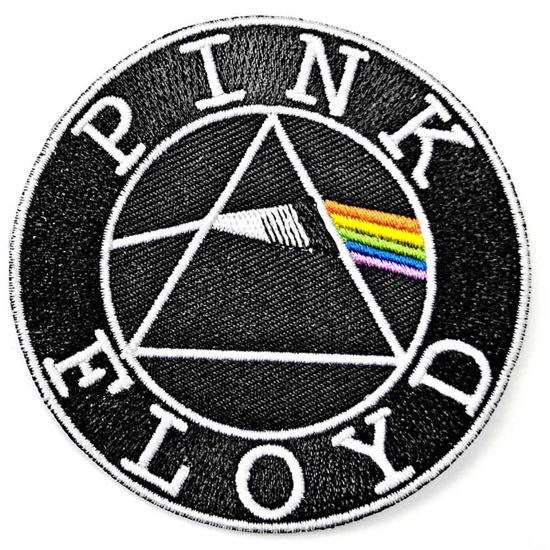 Pink Floyd Standard Woven Patch: Circle Logo - Pink Floyd - Merchandise -  - 5056368600388 - 