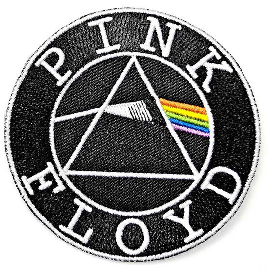 Pink Floyd Standard Woven Patch: Circle Logo - Pink Floyd - Produtos -  - 5056368600388 - 