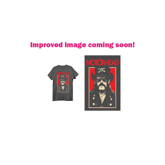 Motorhead Unisex T-Shirt: Lemmy RJ - Motörhead - Gadżety -  - 5056561001388 - 