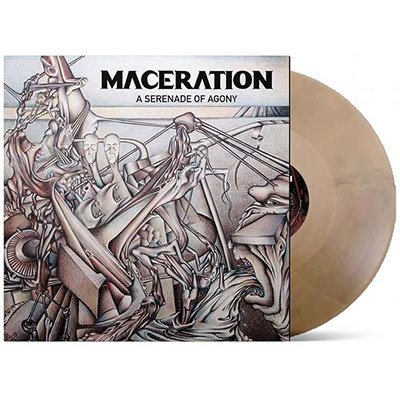 Maceration · A Serenade of Agony (Gold & Black Vinyl) (LP) (2022)