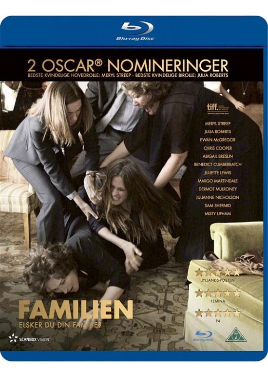 Cover for Familien (August: Osage County) (Blu-ray) (2014)