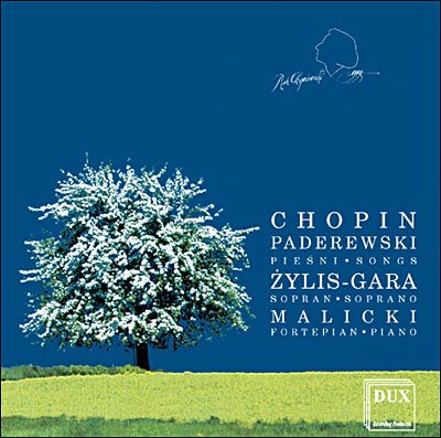 Cover for Zylis-Gara, Teresa / Malicki, Waldemar · Songs     Dux Klassisk (CD) (1995)