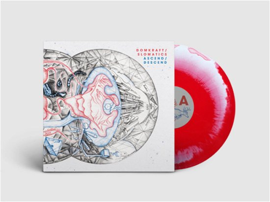 Ascend / Descend (Red / White Vinyl) - Domkraft / Slomatics - Music - MAJESTIC MOUNTAIN - 7350130420388 - July 1, 2022