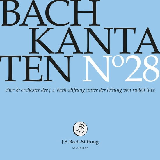 Cover for J.S.Bach-Stiftung / Lutz,Rudolf · Kantaten No°28 (CD) (2019)