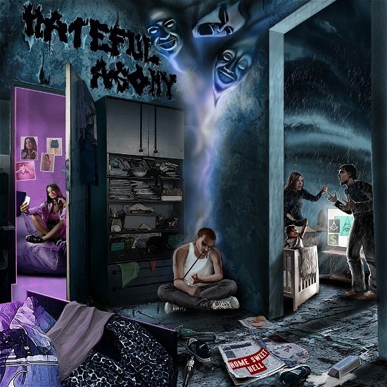 Cover for Hateful Agony · Home Sweet Hell (CD) (2023)