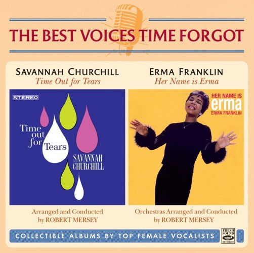 Cover for Savannah &amp; Erma Franklin Churchill · Best Voices Time Forgot (2 Lp In 1 Cd) (CD) (2023)