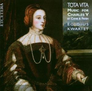 Cover for Egidius Kwartet · Tota Vita-Music For Charl (CD) (2014)