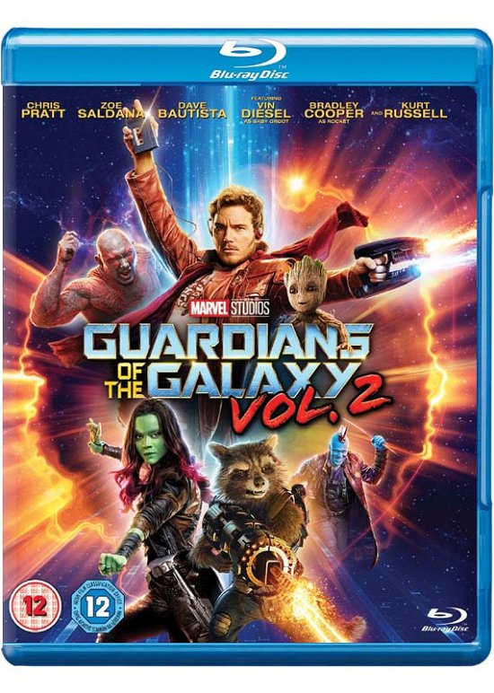 Cover for Guardians of the Galaxy 2 (Blu-ray) (2017)